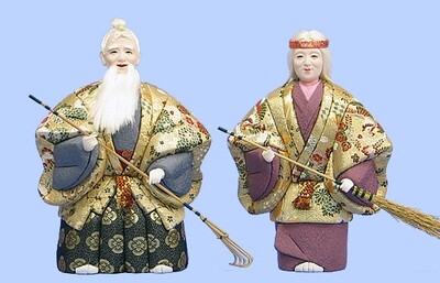 Kimekomi Doll #187 A pair of KICCHO- TAKASAGO