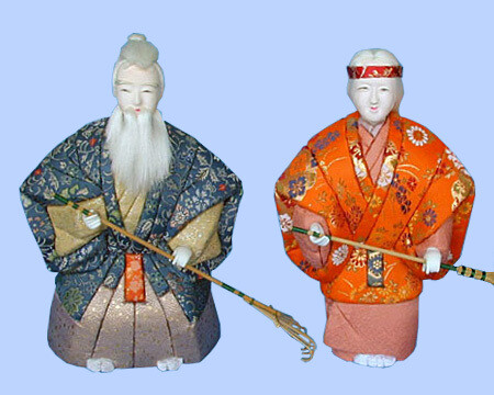 Kimekomi Doll #126 A pair of AIOI-TAKASAGO MIDIUM