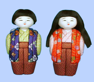 Kimekomi Doll #114 A pair of OBOKO