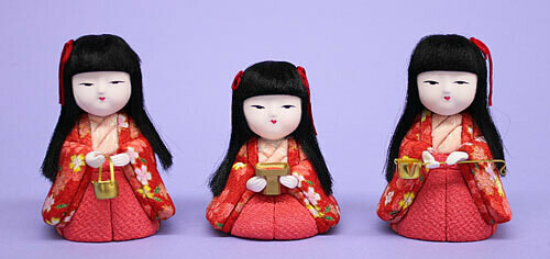 Members of Kimekomi Hina Dolls k-763 WAKAMIYA-KANJO