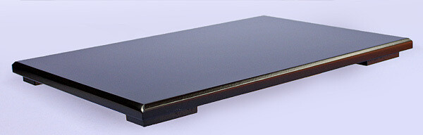 Black-lacquered Board Stand 36x24