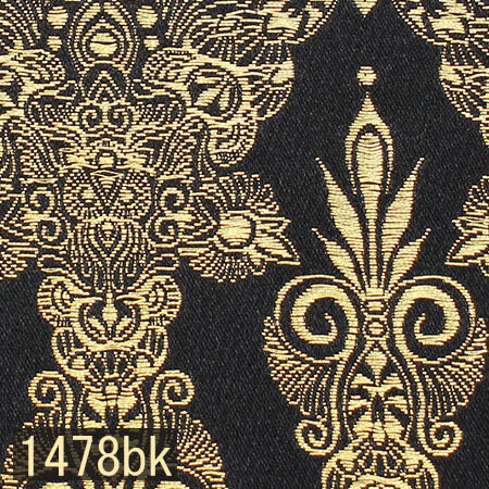 Japanese woven fabric Kinran  1478bk