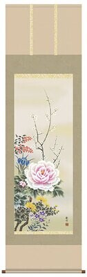 Japanese flowers of four seasons.
Code: hng-scrl_a1-035