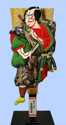 Kabuki Hagoita TACHI-SUGATA OTOKO-NO-SUKE