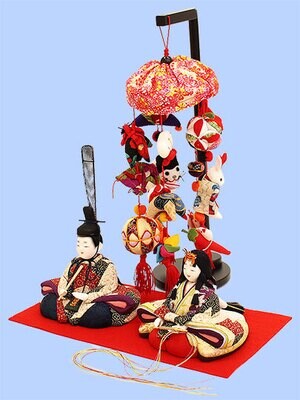 Kimekomi Hina Dolls "KASUGA" Display Set