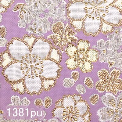 Japanese woven fabric Kinran  1381pu