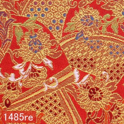 Japanese woven fabric Kinran  1485re