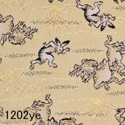 Japanese woven fabric Kinran  1202ye
