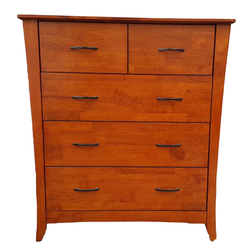 Country 5 Drawer Oak Tallboy Country 5 Drawer Oak Tallboy