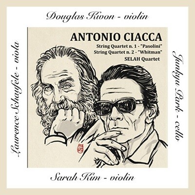 Antonio Ciacca/Selah String Quartet CD