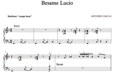 Besame Lucio (Lead Sheet)