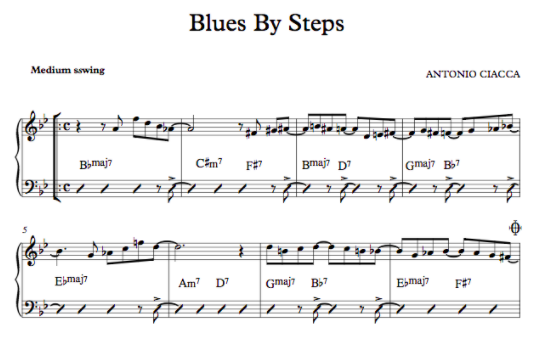Blues By Steps (Lead Sheet)