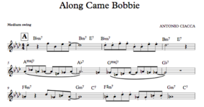 Along Came Bobbie (Lead Sheet)