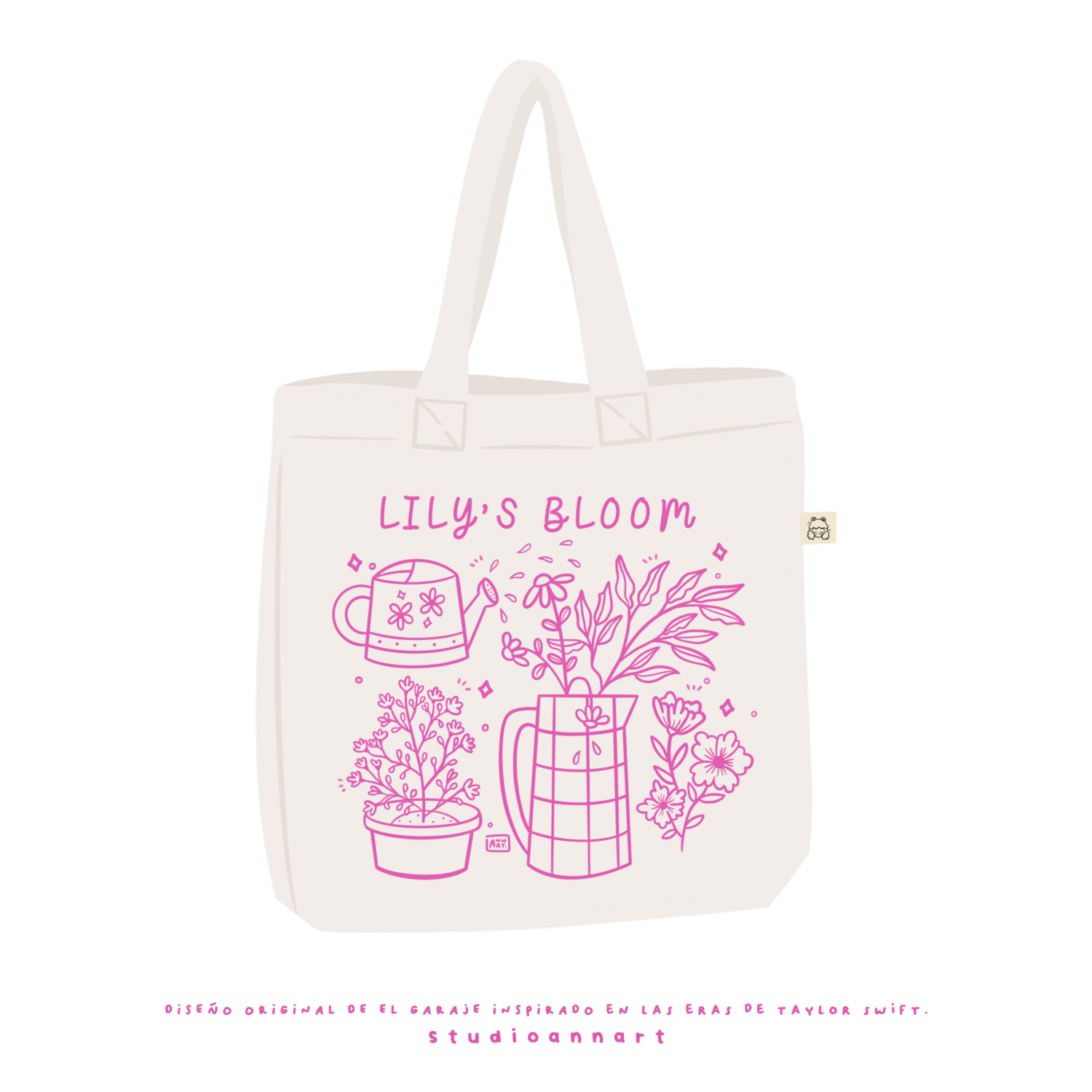 Tote BOOK: Lily's Bloom