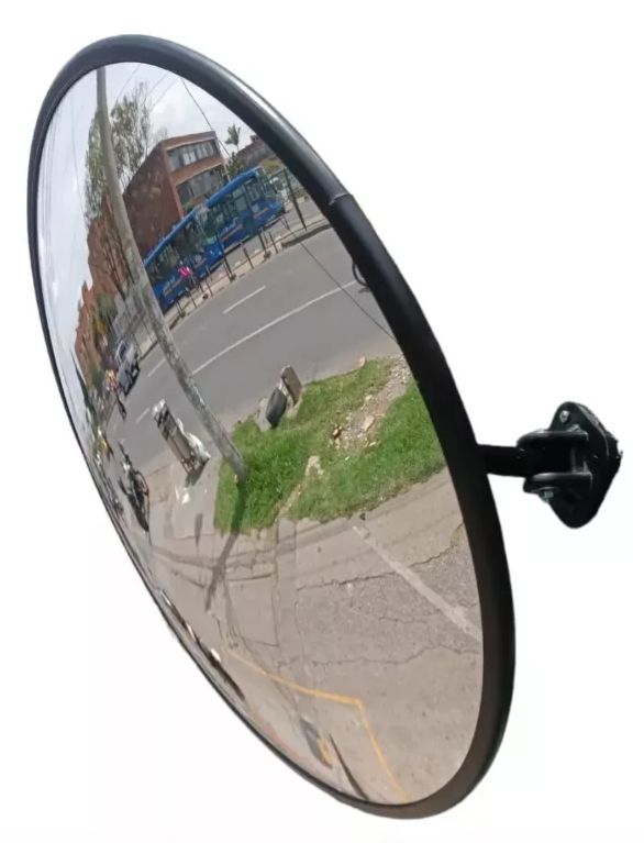 Espejo de seguridad y vigilancia de 30cm, incluye soporte y chazos de anclaje