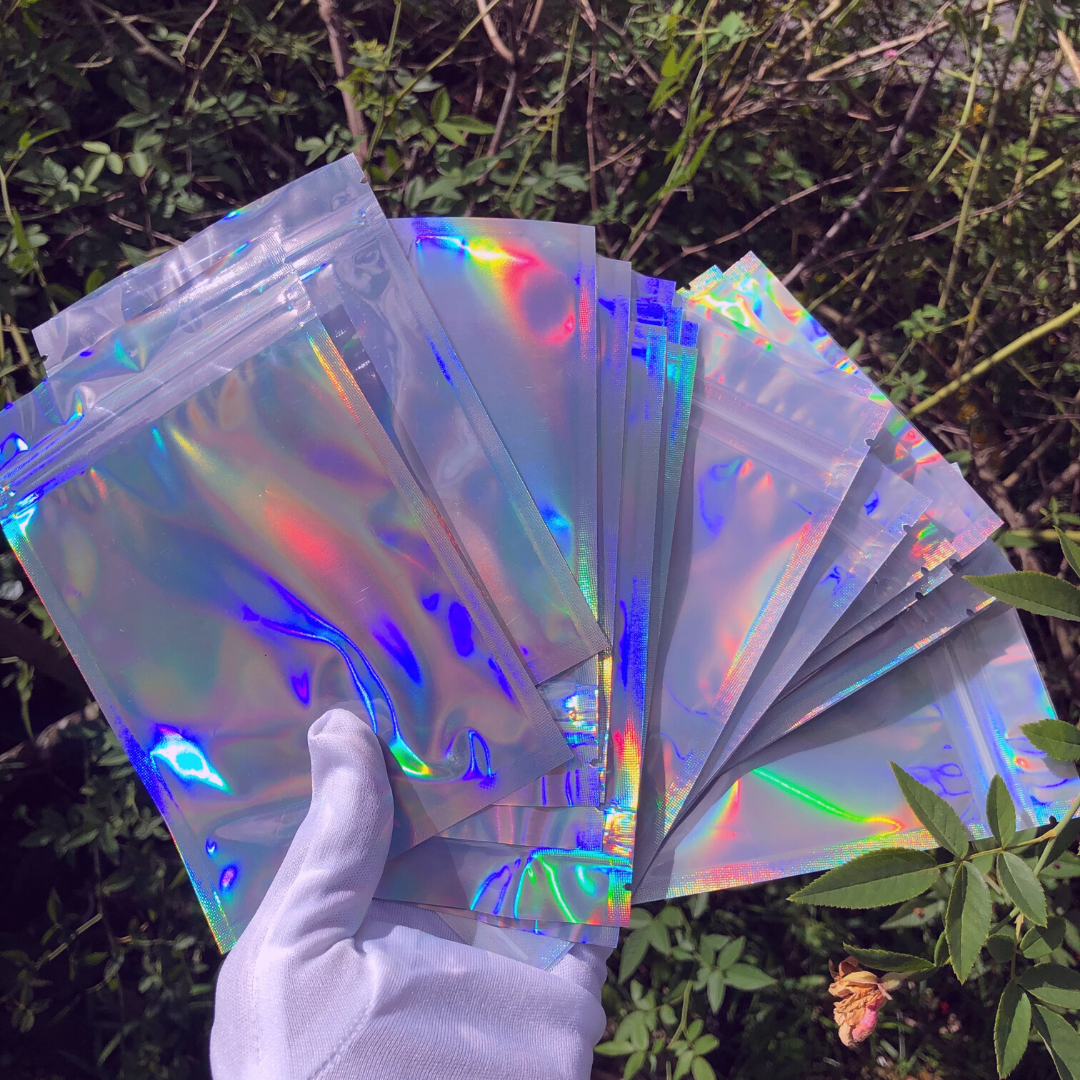 4x6&quot; Holographic Ziplock bags(SOLD OUT)