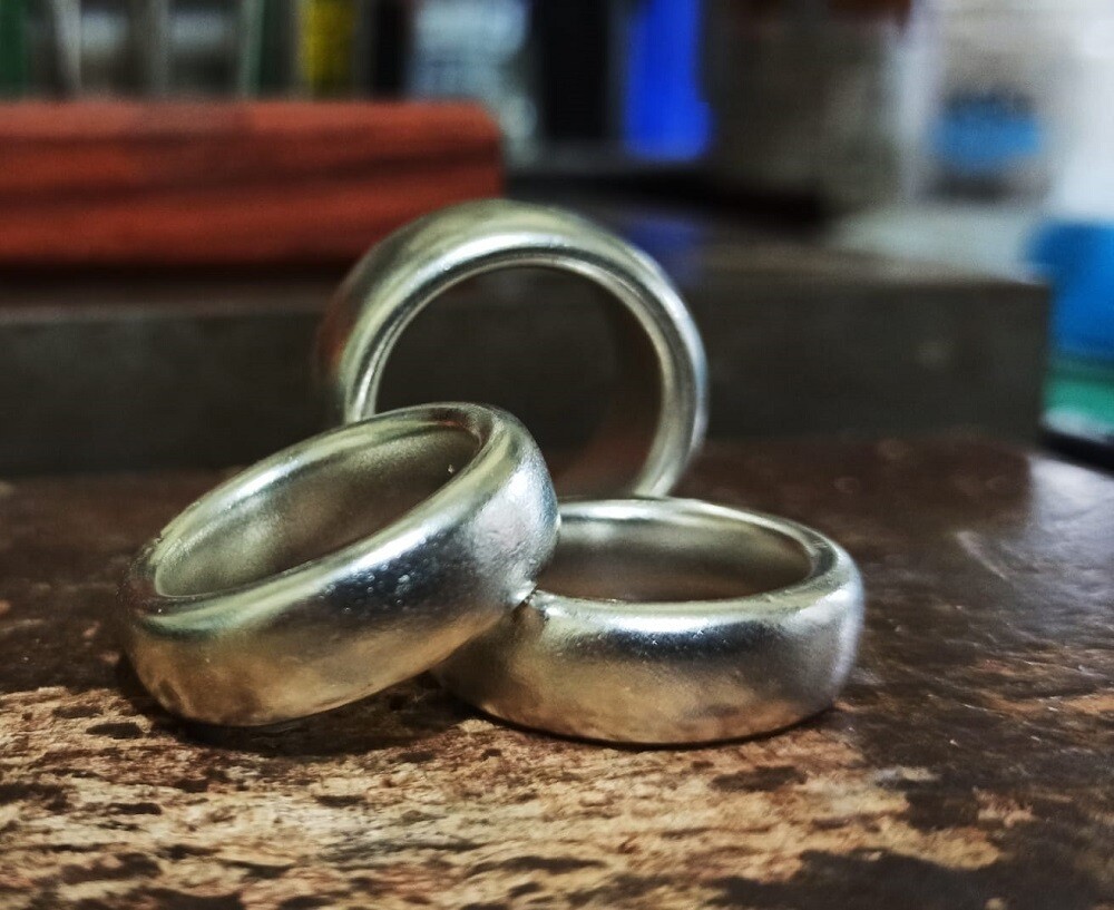 Fedoni Fascioni Argento 925 tipo pomellato uomo donna regalo