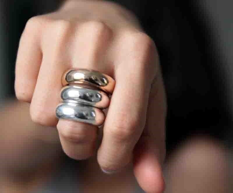 Fedoni Fascioni Argento 925 tipo pomellato uomo donna regalo
