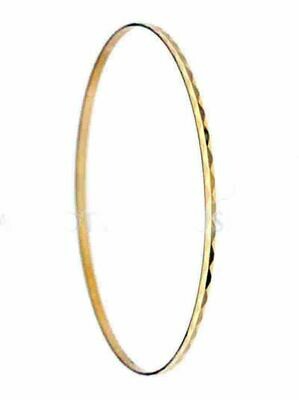 Bracciale rigido senza chiusura oro 18 kt. regalo donna ragazza gioielli