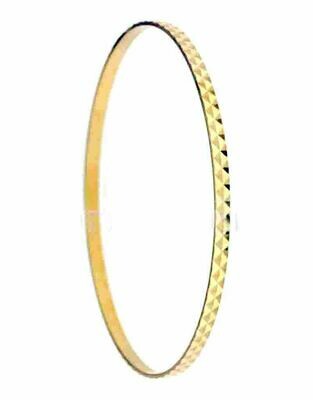 Bracciale rigido senza chiusura oro 18 kt. regalo donna ragazza gioielli