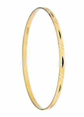 Bracciale rigido senza chiusura oro 18 kt. regalo donna ragazza gioielli