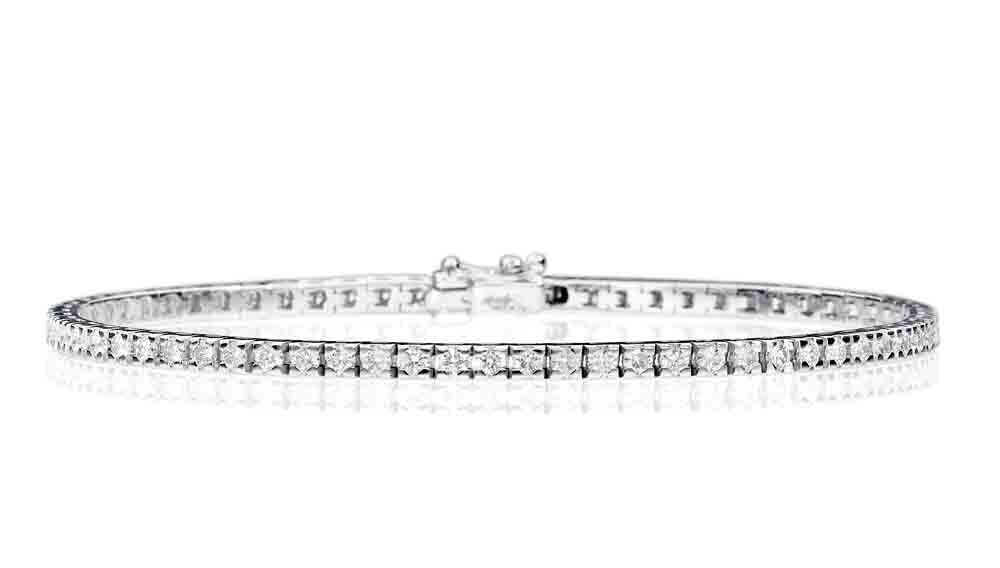 18kt gold tennis bracelet. with HPHT diamonds gift certificates for men and women