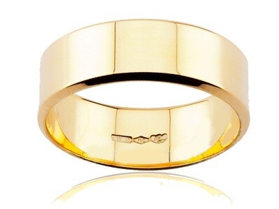 Diana fede fedina matrimonio oro Giallo 18 kt. grammi 7.30 Francese regalo donna