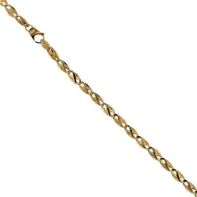 Bracciale Oro Giallo 18 kt. con riportini Gioielli uomo
