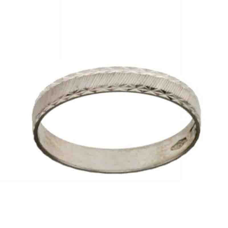 Anello fede fedina stellina stretta oro 18 kt. Donna Uomo
