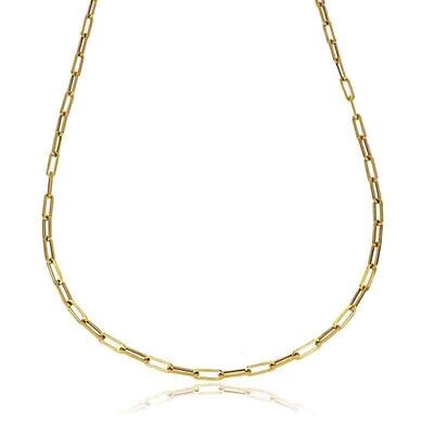 Collier Donna Oro Giallo 9 kt. catena girocollo