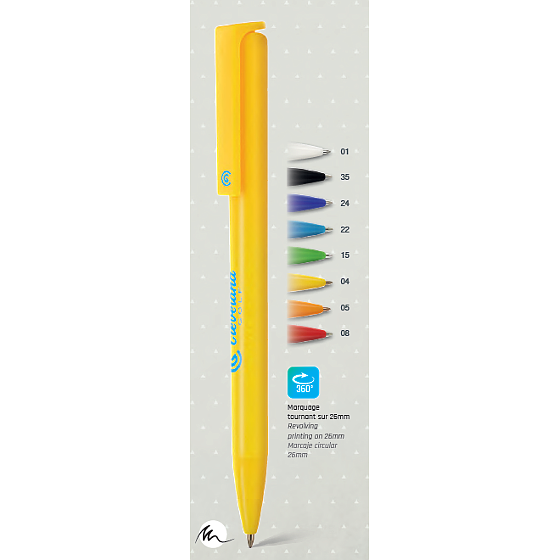 Stylo bille noire STYB850