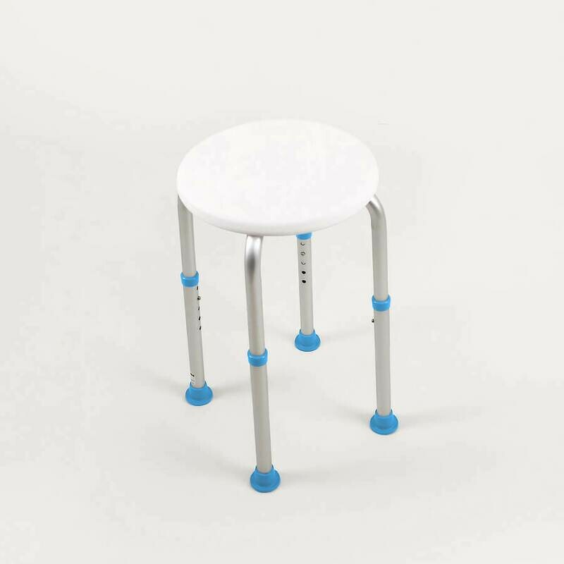 Adjustable Height Shower Stool