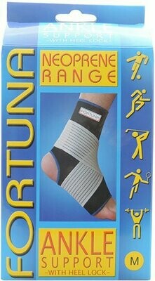 Fortuna Neoprene Ankle Support with Lock