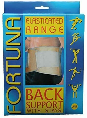 Fortuna Neoprene Back Support with Stays