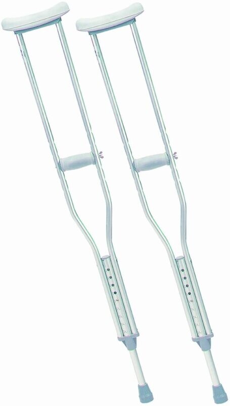 Aluminium Underarm Crutches