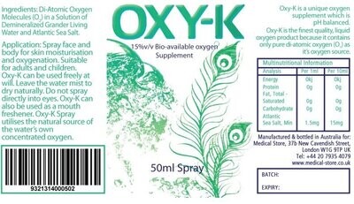 OXY-K 50ml Spray