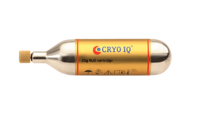 Cryo IQ Gas Cartridge 25 N2O cartridge