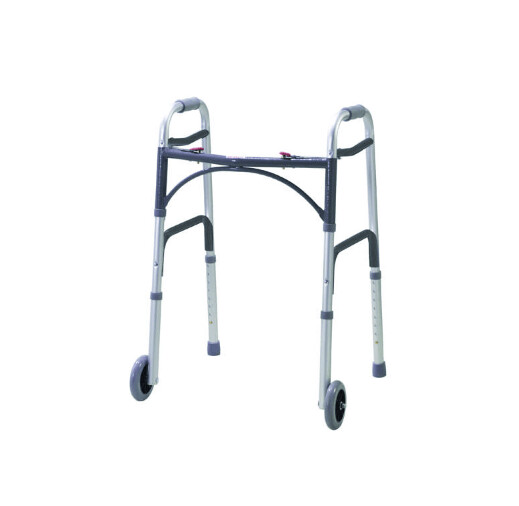 Folding Walking Frame with Wheels