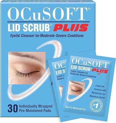 Ocusoft - Plus Lid Wipes