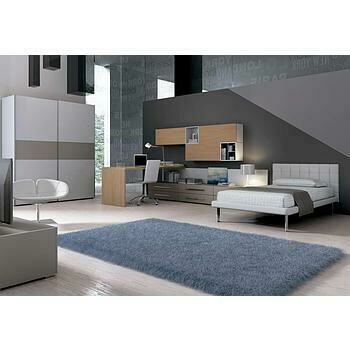 Chambre Moretti Compact gamme Youngs gris