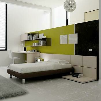 Chambre Moretti Compact gamme Youngs vert