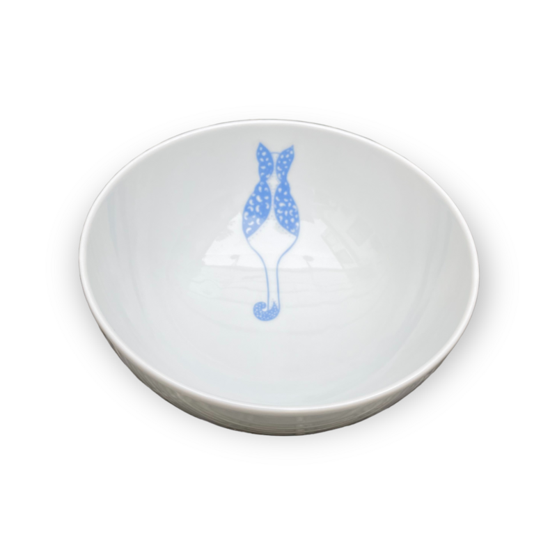 Kom Porselein 16cm / The Fabulous Cat Collection