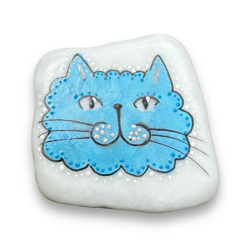 Gelukssteen Kat / Beach pebble Cat