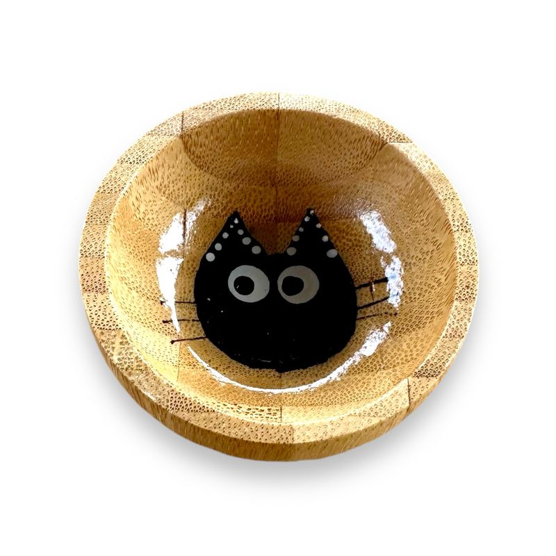 Houten Mini Schaaltje Rond