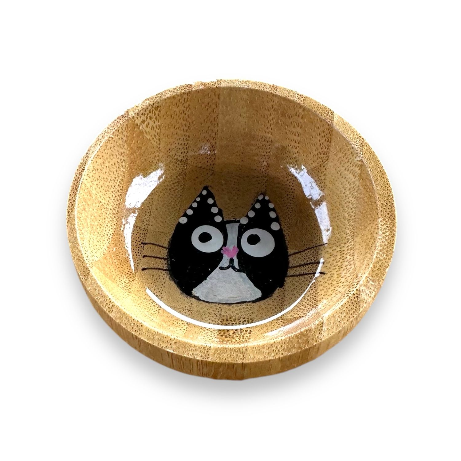 Houten Mini Schaaltje Rond