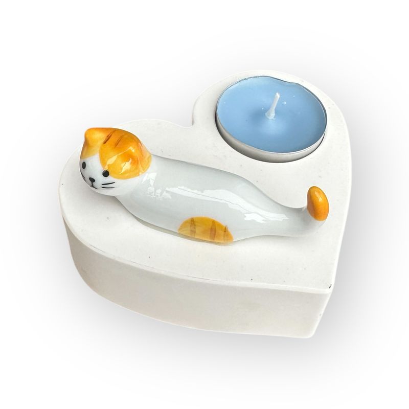 Theelicht Hart / Handmade