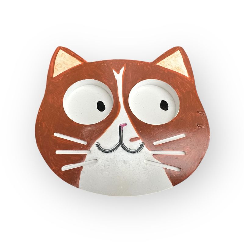 Theelicht kat / Handmade