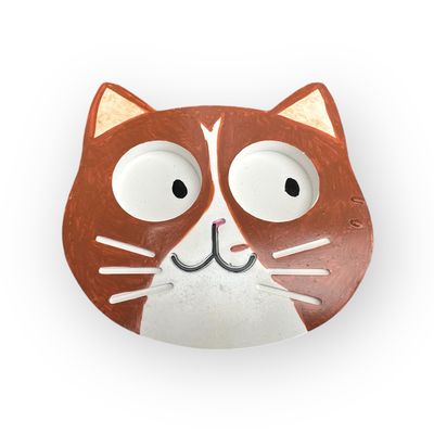 Theelicht kat / Handmade