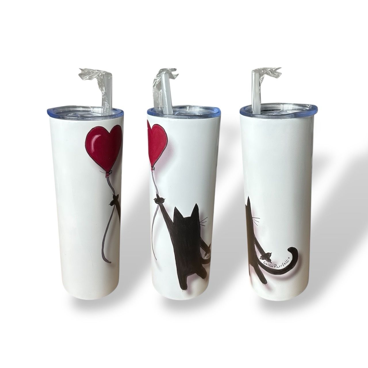 Tumbler Koffiebeker / Gatto Purrfetto Collection
