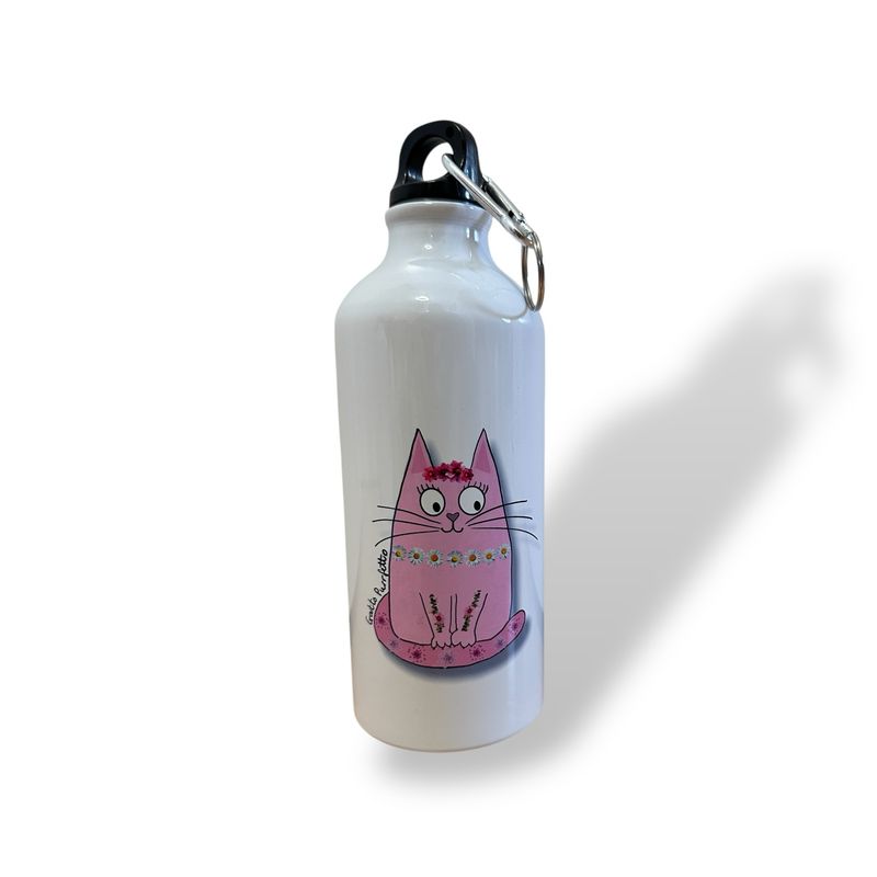 Metalen Waterfles / Gatto Purrfetto Collection